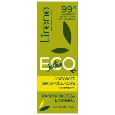 LIRENE -  LIRENE Jestem ECO odżywcze serum olejkowe do twarzy na dzień i noc 15 ml