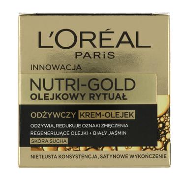 L'Oreal -  L’ORÉAL PARIS Nutri-Gold Olejkowy Rytuał Odżywczy krem olejek