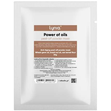 Lynia -  Lynia Power Of Oils Przeciwstarzeniowa Maska Algowa Peel-Off