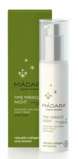 Madara -  Time Miracle Zaawansowany przeciwzmarszczkowy krem na noc MÁDARA