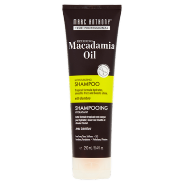 MARC ANTHONY -  MARC ANTHONY marc-anthony nawilżający szampon do włosów z olejkiem makadamia, 250 ml