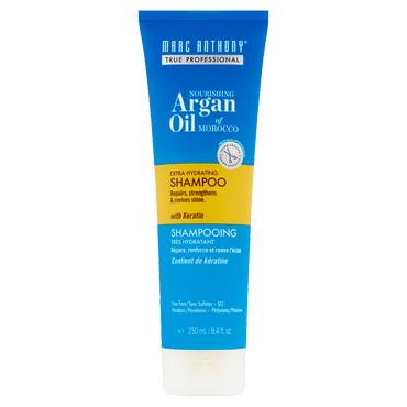 MARC ANTHONY -  MARC ANTHONY ARGAN OIL marc-anthony głęboko nawilżający szampon do włosów z keratyną, 250 ml