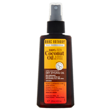 MARC ANTHONY -  MARC ANTHONY COCONUT OIL & SHEA BUTTER marc-anthony ultralekki olejek do stylizacji włosów na sucho z olejem kokosowym i biotyną, 120 ml