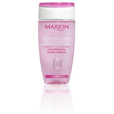 Marion -  Marion Płyn micerlarny do oczyszczania oraz demakijażu twarzy i oczu z kwasem hialuronowym i ekstraktem z hibiskusa