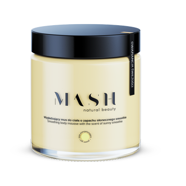 MASH Natural -  MASH Natural Wygładzający mus o zapachu słonecznego smoothie