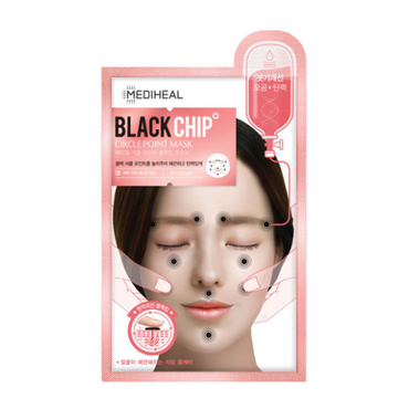 MEDIHEAL -  Mediheal Circle Point BlackChip Maska przeciwzmarszczkowa 25 ml