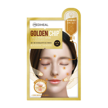 MEDIHEAL -  Mediheal Circle Point GoldenChip Maska rozjaśniająca 25 ml