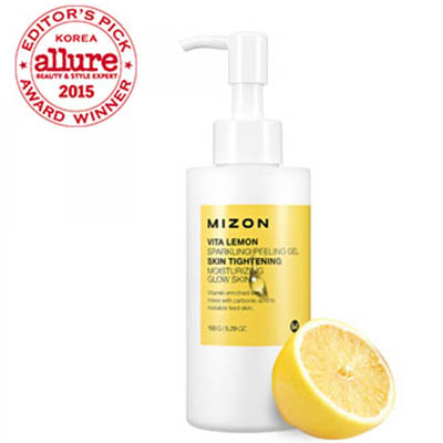MIZON -  MIZON Vita Lemon Sparkling Peeling Gel – Cytrynowy peeling do twarzy