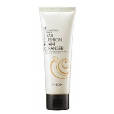 MIZON -  Mizon Snail Cushion Foam Cleanser - Oczyszczająca pianka do mycia twarzy ze śluzem ślimaka 120ml 