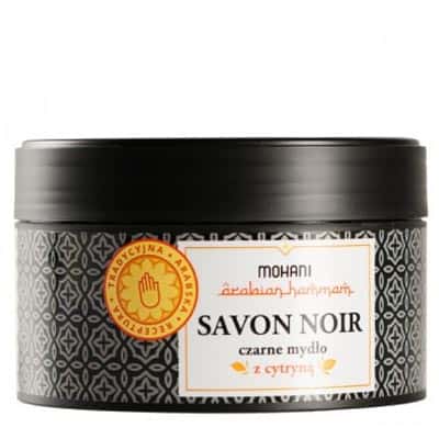 MOHANI -  Savon Noir – czarne mydło z cytryną
