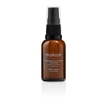 mokosh -  MOKOSH Wygładzające serum do twarzy z bakuchiolem Owies i bambus