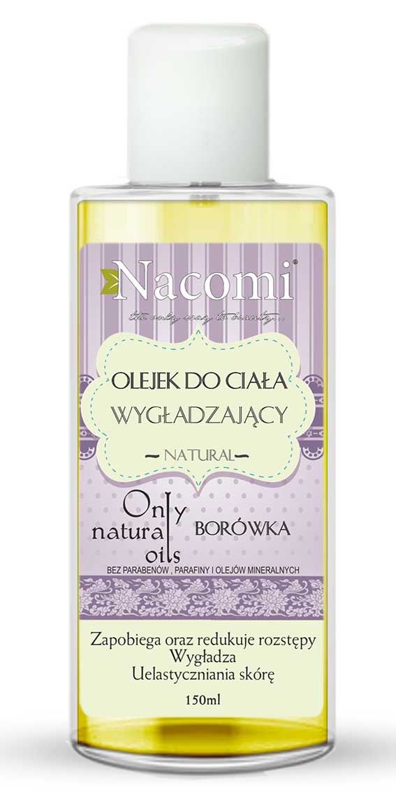 Nacomi -  Olejek wygładzający-borówka