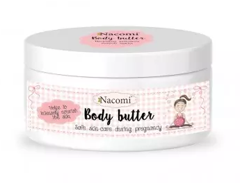 Nacomi -  Nacomi Intensywnie pielęgnujące masło do ciała dla kobiet w ciąży, 100 ml