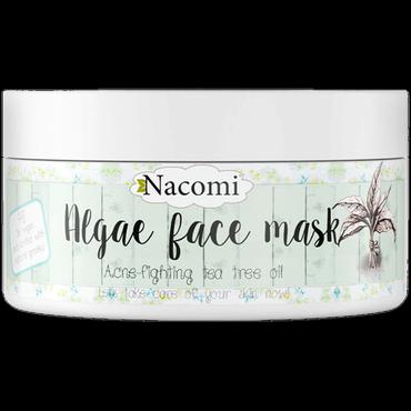 Nacomi -  Nacomi Przeciwtrądzikowa maska algowa do twarzy z zieloną herbatą