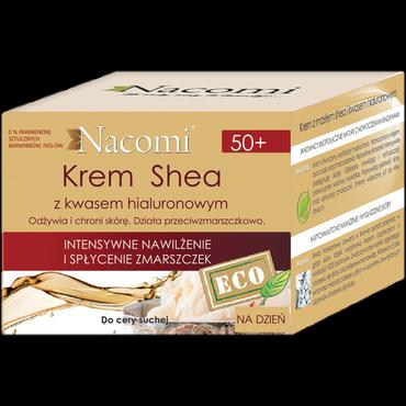 Nacomi -  Nacomi Krem Shea z kwasem hialuronowym 50+