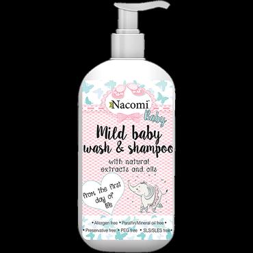 Nacomi -  Nacomi Emulsja dla dzieci do mycia ciała i włosów