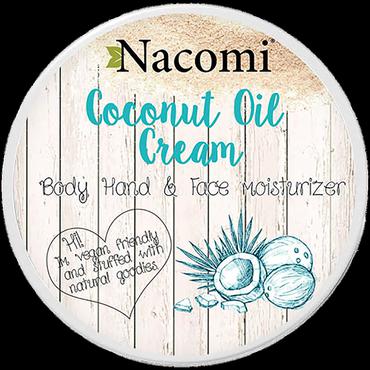 Nacomi -  Nacomi Coconut Oil Cream Nawilżający krem kokosowy