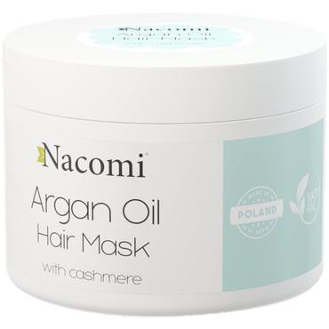 Nacomi -  Nacomi Maska do włosów z olejem arganowym i kaszmirem