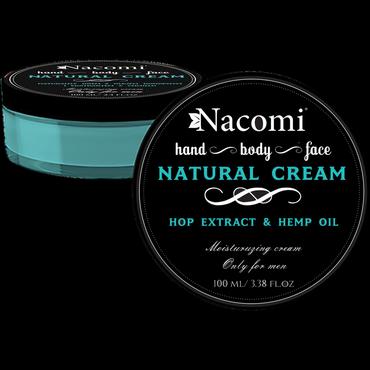 Nacomi -  Nacomi Natural cream Uniwersalny krem do twarzy 