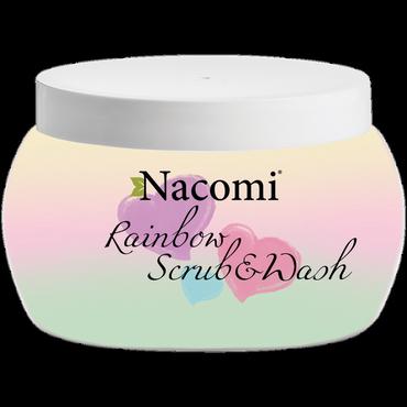 Nacomi -  Nacomi Rainbow Scrub & Wash Pianka peelingująco-myjąca o zapachu arbuza