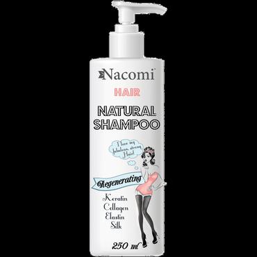 Nacomi -  Nacomi Hair Naturalny szampon do włosów odżywczo-regenerujący
