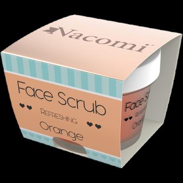 Nacomi -  Nacomi Face Scrub Odświeżający peeling pomarańczowy