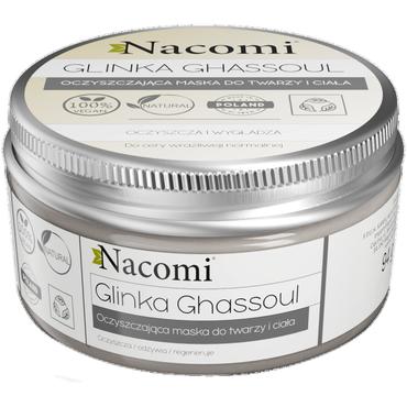 Nacomi -  Nacomi Glinka Ghassoul Oczyszczająca maska do twarzy i ciała