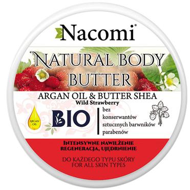 Nacomi -  Masło shea zapachu poziomki