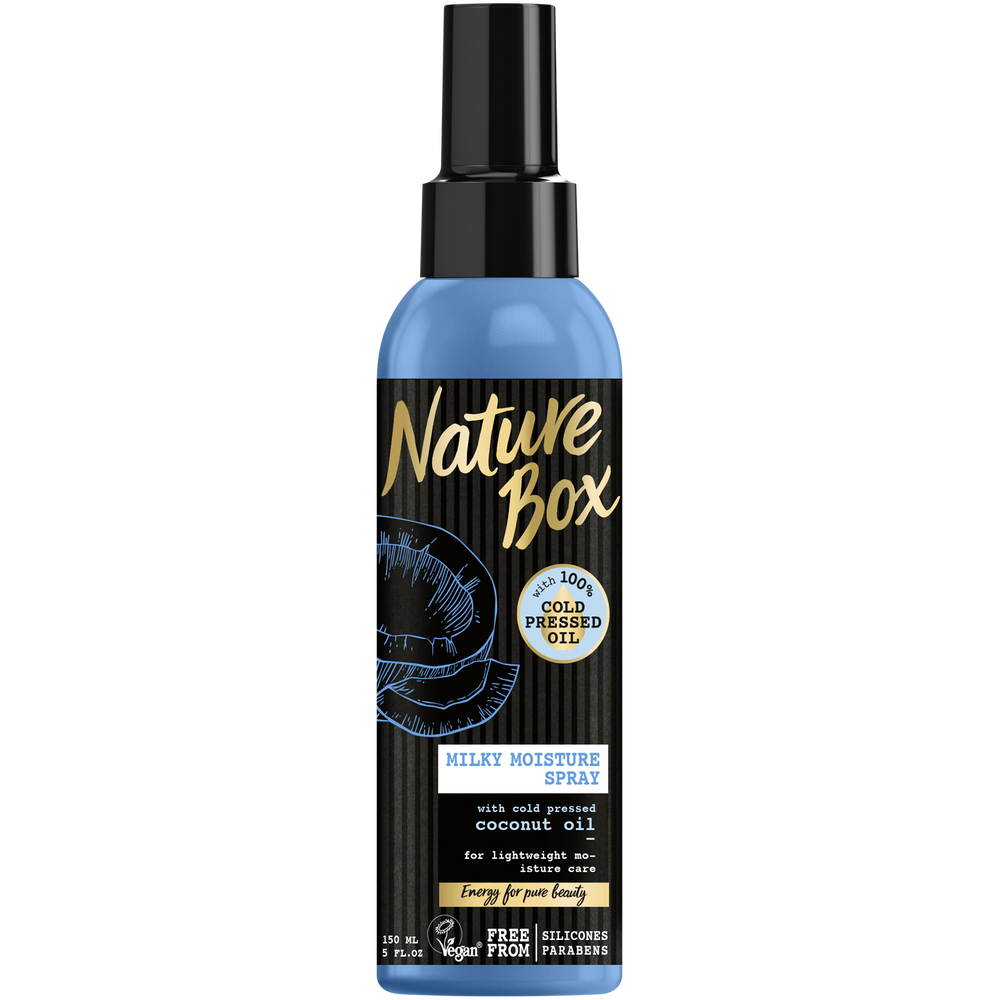 Nature Box -  NATURE BOX KOKOS spray do włosów z olejem kokosowym, 150 ml