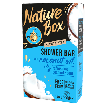 Nature Box -  NATURE BOX kostka myjąca z olejem kokosowym, 150 g