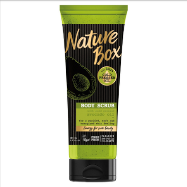 Nature Box -  NATURE BOX SCRUB DO CIAŁA AWOKADO 200ML 