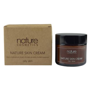 Nature Cosmetics -  Nature Cosmetics Krem skóra tłusta/mieszana Nature Skin Cream oily skin