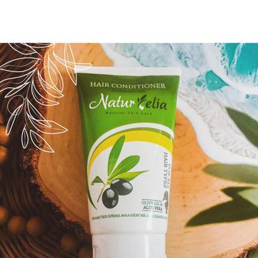 Naturelia -  Naturelia Odżywka do włosów: organiczna oliwa z oliwek, aloes i pantenol 150 ml