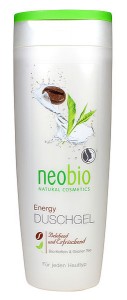 Neobio -  Żel pod Prysznic z Kofeiną i Zieloną Herbatą EKO
