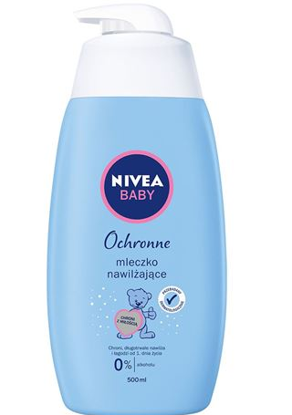 Nivea Baby -  Nivea Baby Ochronne mleczko nawilżające 500 ml