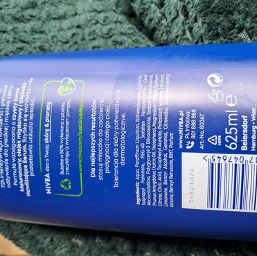 Nivea -  Nivea Mleczko do ciała odżywcze 72h