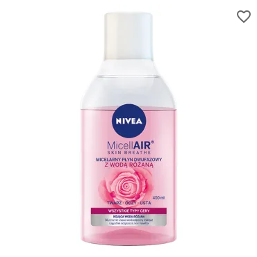 Nivea -  NIVEA Płyn micelarny do demakijażu z wodą różaną, 400 ml