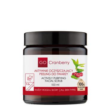 Nova Kosmetyki -  Nova Kosmetyki GoCranberry Aktywnie oczyszczający peeling do twarzy 100 ml
