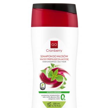 Nova Kosmetyki -  Nova Kosmetyki GoCranberry Szampon do włosów - włosy przetłuszczające się