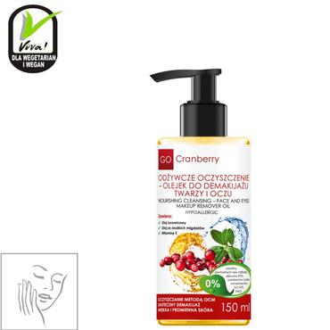 Nova Kosmetyki -  Nova Kosmetyki Odżywcze Oczyszczenie – Olejek do Demakijażu Twarzy i Oczu GoCranberry