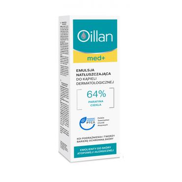 Oillan -  Oillan Med+ Emulsja natłuszczająca do kąpieli dermatologicznej