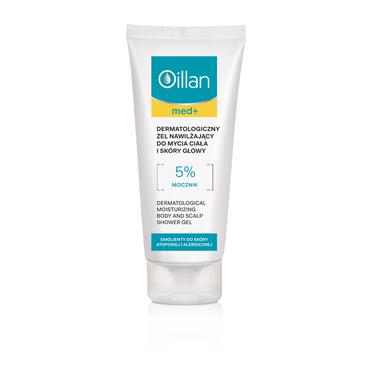 Oillan -  Oillan Med+ Dermatologiczny żel nawilżający do mycia ciała i skóry głowy