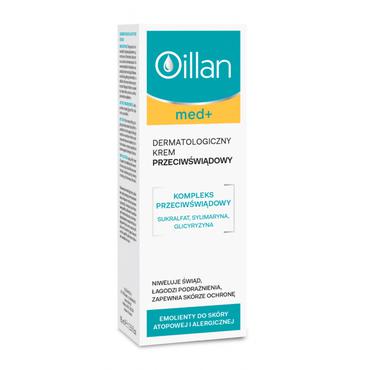 Oillan -  Oillan Med+ Dermatologiczny krem przeciwświądowy