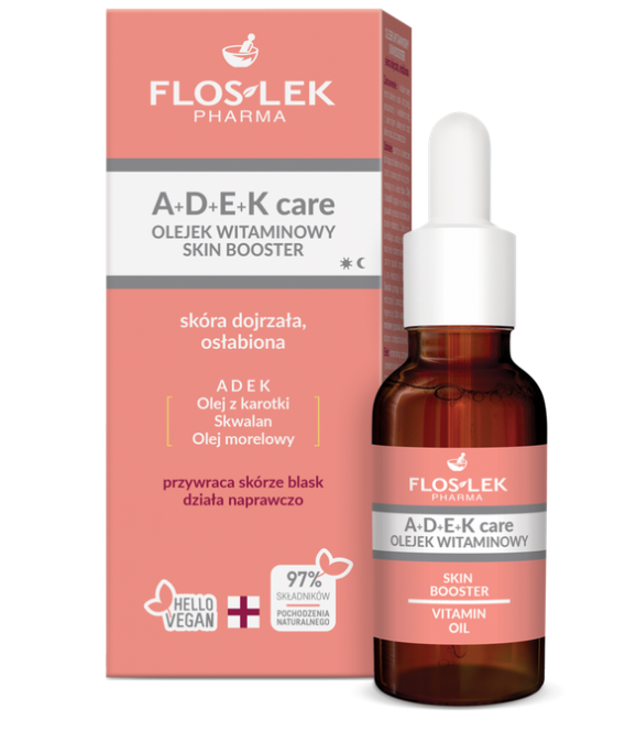  Floslek A+D+E+K care Olejek witaminowy Skin Booster