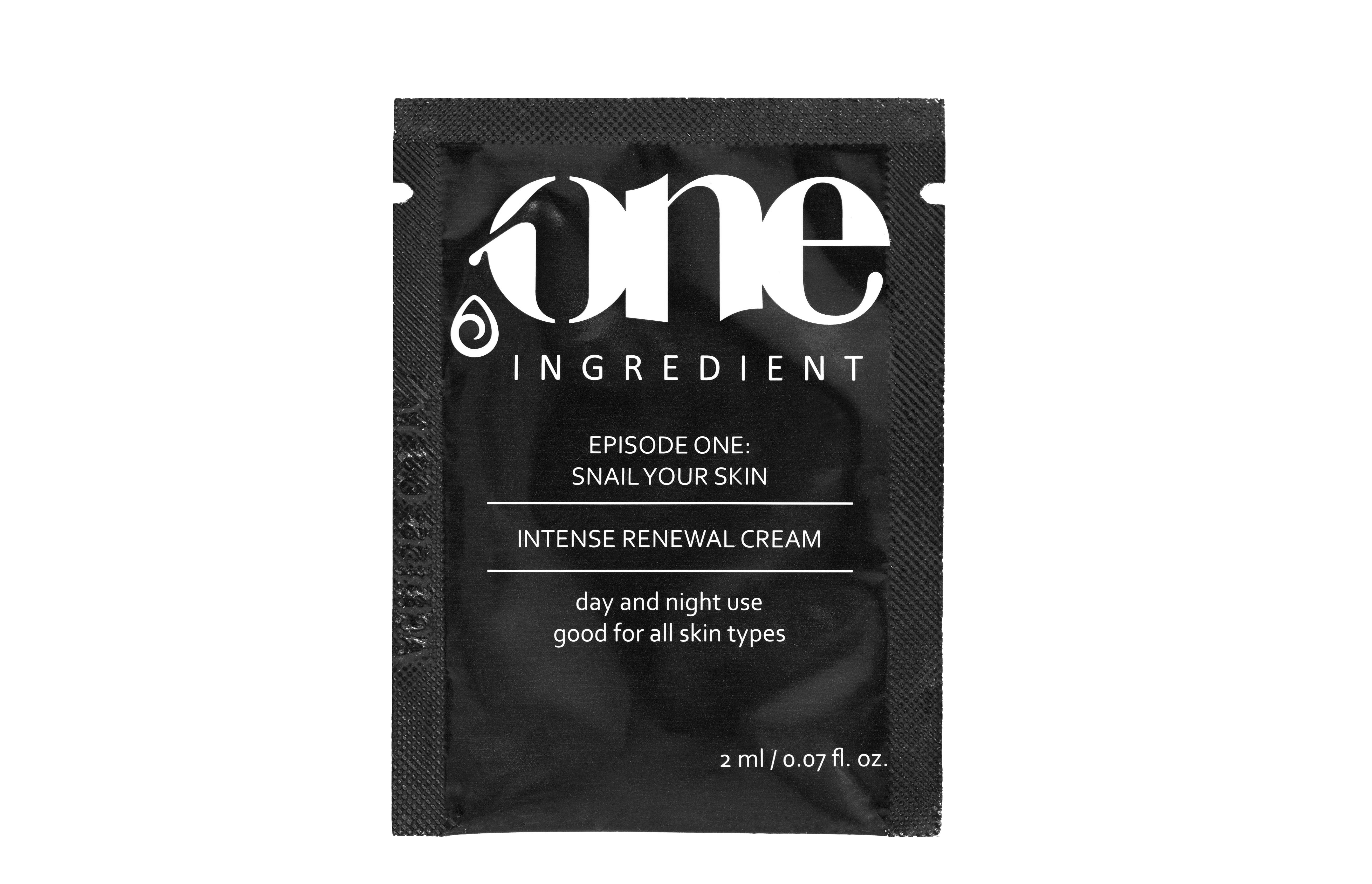 One Ingredient -  Intensywny Krem Odnawiający Snail Your Skin - na dzień i na noc