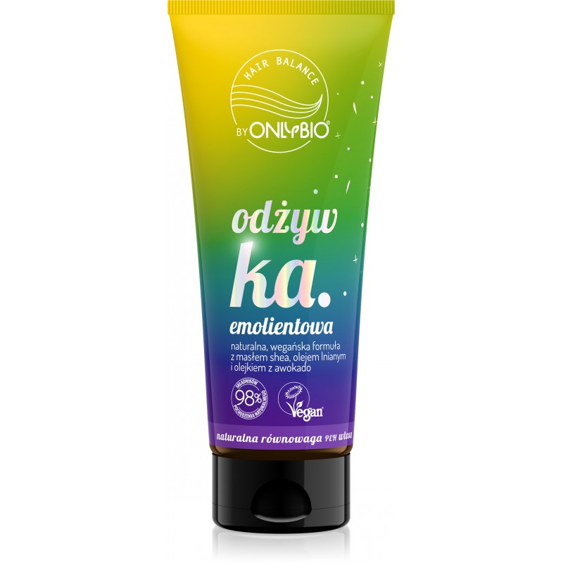 Onlybio -  ONLYBIO Hair Balance Odżywka emolientowa TUBA 200 ml