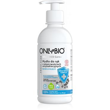 Onlybio -  ONLY BIO Med Care+ Mydło o właściwościach antybakteryjnych nawilżające 250 ml 
