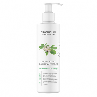 Organic Life -  Organic Life Balsam myjący do higieny intymnej z wyciągiem z kasztanowca i rozmarynu