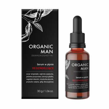 Organic Life -  Organic Life Serum w płynie regenerujące Organic Man