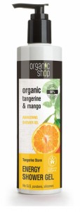 Organic Shop -  Żel Pod Prysznic Orzeźwiający Mandarynowa Burza